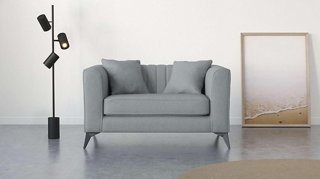 Home affaire Loveseat »MATTHEW Loungesessel, Maße B/T/H: 130/86/74 cm« incl günstig online kaufen