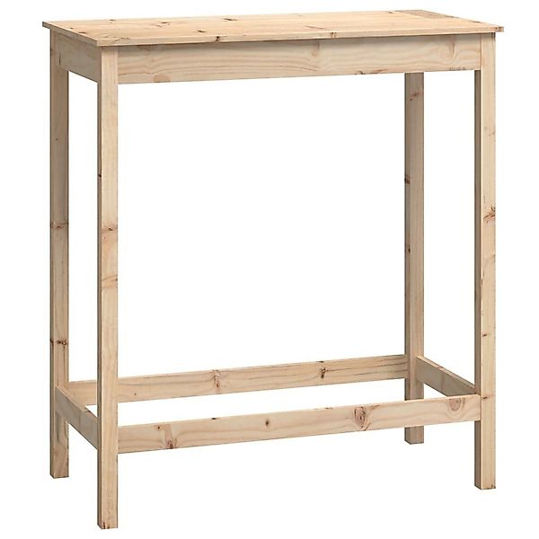 furnicato Bartisch 100x50x110 cm Massivholz Kiefer günstig online kaufen