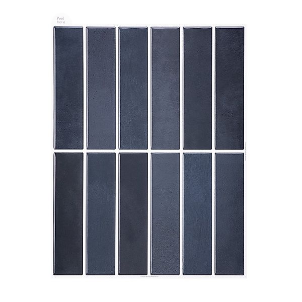 Coonoor Fliesenaufkleber 3d Wandpaneele Klebefliesen Küchenrückwand Metro F günstig online kaufen