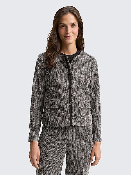 TOM TAILOR Jackenblazer Blazer Regular Fit Bouclé Jacke günstig online kaufen
