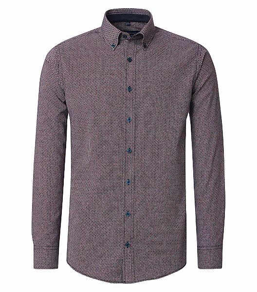 CASAMODA Langarmhemd "CASAMODA Freizeithemd Print" günstig online kaufen