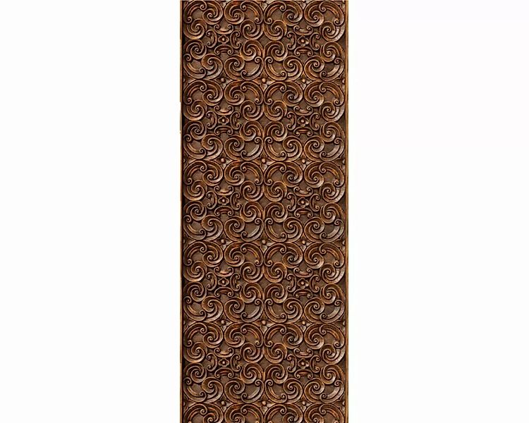 Dekopanel "Holzgravur" 1,00x2,50 m / Glattvlies Brillant günstig online kaufen