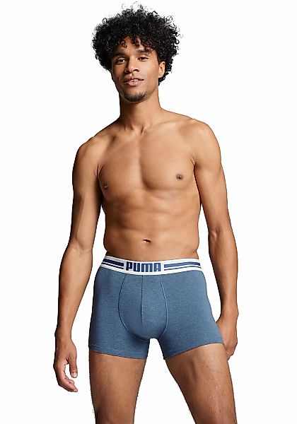 PUMA Boxer Packung, 2er-Pack, mit Logo-Bund günstig online kaufen