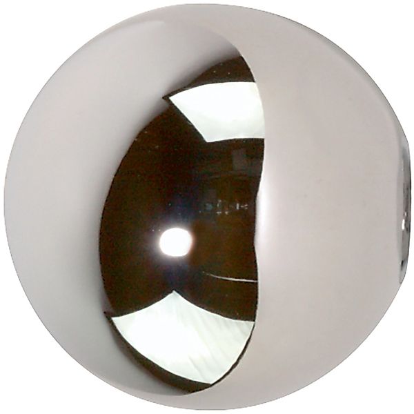 Mydeco Gardinenstange-Endstück Ball Chrom Ø 2 cm günstig online kaufen