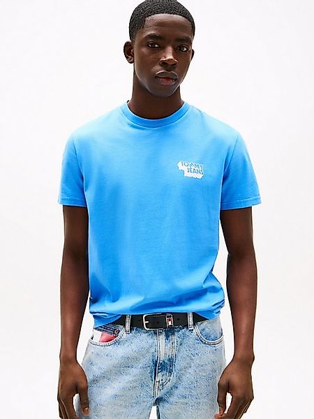 Tommy Jeans T-Shirt TJM SLIM STACK LOGO TEE EXT Mit Rundhalsausschnitt günstig online kaufen