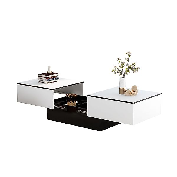 Merax Couchtisch mit Barfunktion, Wohnzimmertisch mit günstig online kaufen