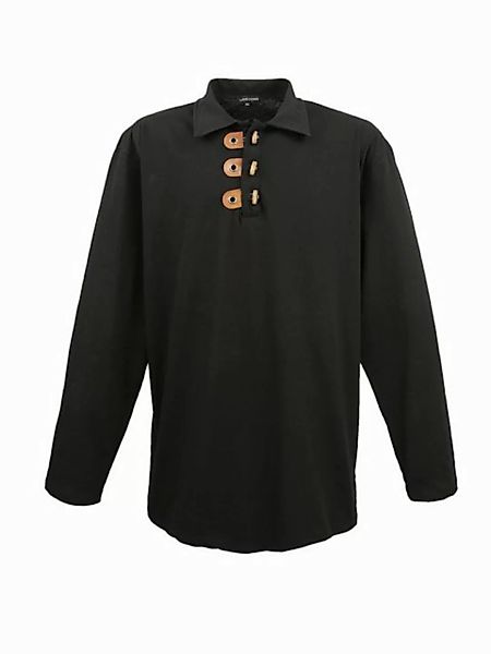 Lavecchia Langarm-Poloshirt Lavecchia Herren Langarmshirt LV-604 (Black, 3X günstig online kaufen