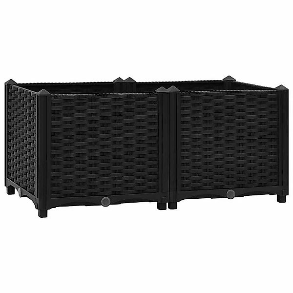 vidaXL Hochbeet 80 x 40 x 38 cm Polypropylen 316531 günstig online kaufen