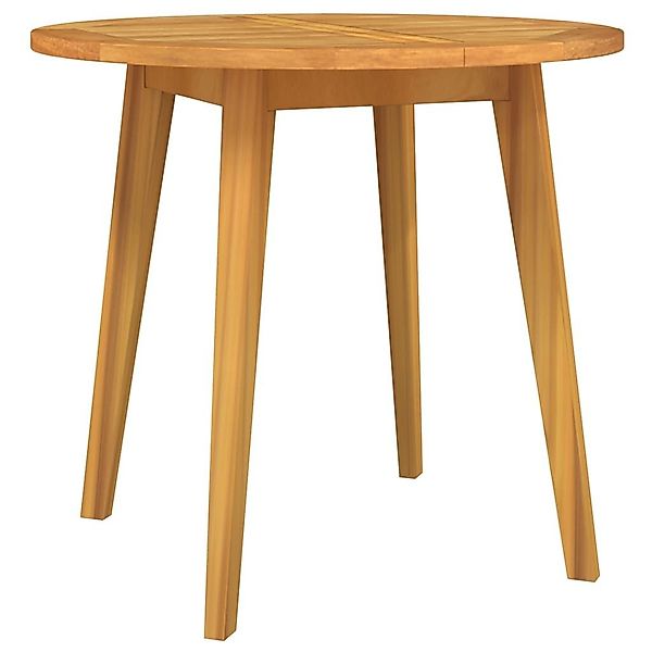 vidaXL Gartentisch Gartentisch Ø85x75 cm Massivholz günstig online kaufen