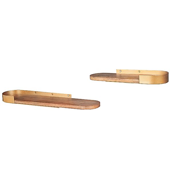 riess-ambiente Wandregal PURE NATURE 60cm gold günstig online kaufen