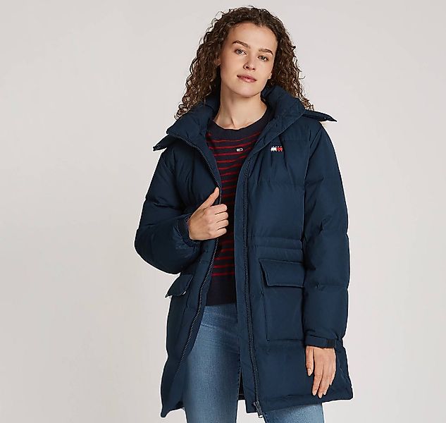 Tommy Jeans Steppjacke TJW MIDI ALASKA FAUX FUR mit Fellimitat günstig online kaufen