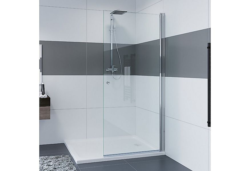 IMPTS Walk-in-Dusche Glaswand Dusche, glas, (70-100 x 185/195 cm, Begehbare günstig online kaufen