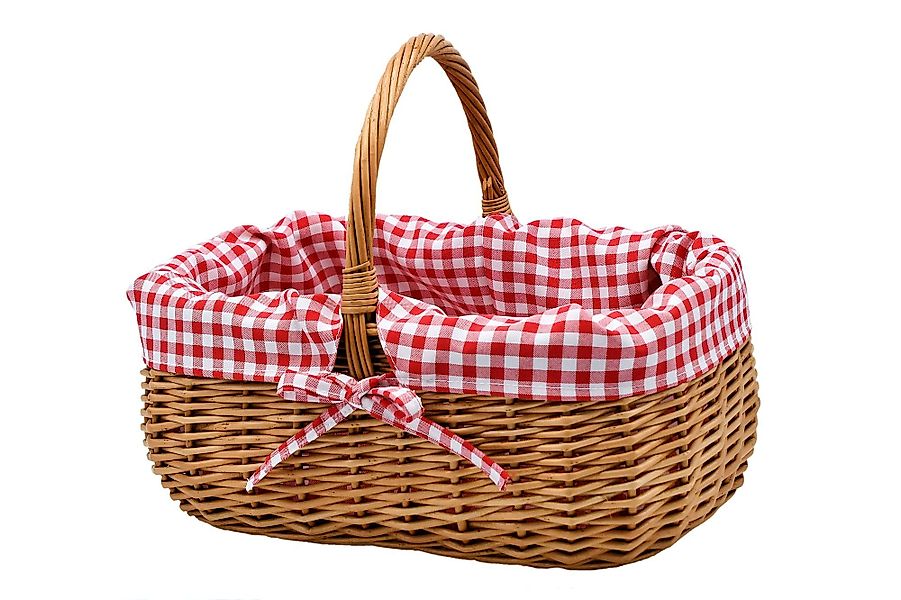 MyBer® Einkaufskorb Korb Weidenkorb Vollweide 33/23/13(27cm günstig online kaufen