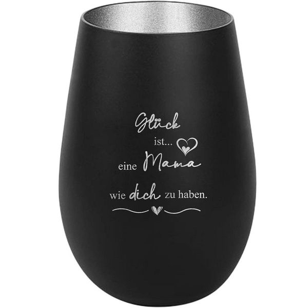 Der Porzellan-Laden Windlicht Personalisiertes Windlicht: 'Glück günstig online kaufen