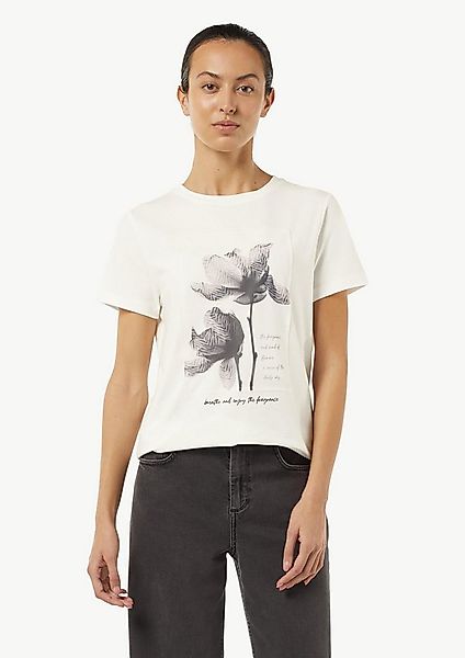 comma Kurzarmshirt T-Shirt T-Shirt mit Artwork günstig online kaufen