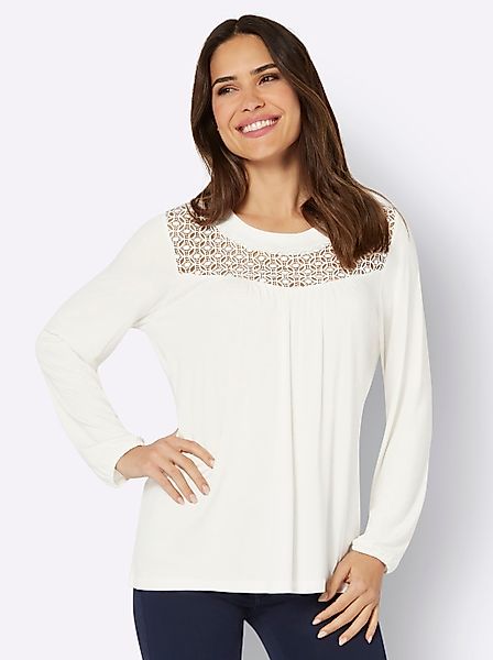 Classic Basics Spitzenshirt "Langarm-Shirt" 1 tlg. günstig online kaufen