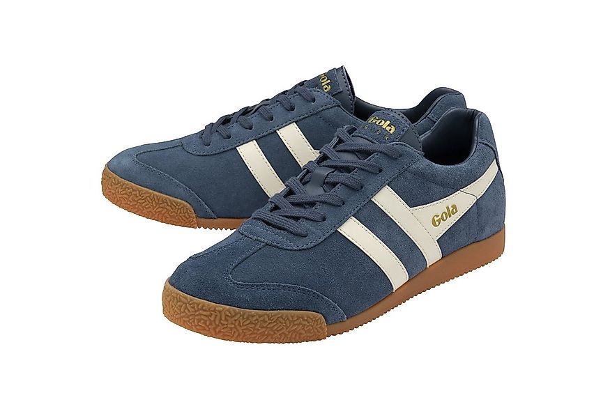 Gola Harrier Suede-Leder inkblau/weiss Herren Sneaker günstig online kaufen