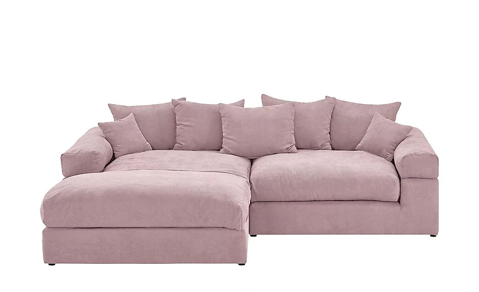 smart Ecksofa - rosa/pink - 86 cm - Polstermöbel > Sofas > Ecksofas - Möbel günstig online kaufen
