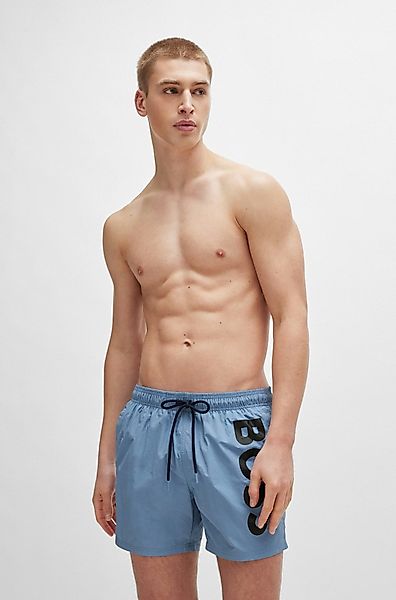 BOSS Badeshorts Octopus mit kontrastfarbenem BOSS günstig online kaufen