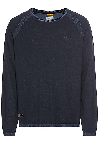 camel active Strickpullover Rundhals Pullover aus günstig online kaufen