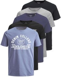 Jack & Jones Print-Shirt Bedrucktes T-Shirt günstig online kaufen