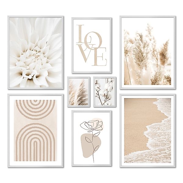 ARTFAVES Poster Poster Set - Beige günstig online kaufen