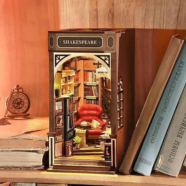 Robotime Buchstütze Robotime Bookstore, Rolife Diorama günstig online kaufen