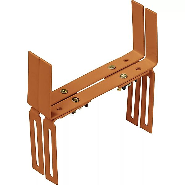 Balkonkastenhalter 2er-Set Terrakotta 185 mm günstig online kaufen