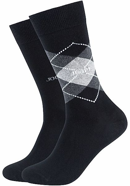 JOOP Socken "premium essentials" 2er Pack, Premium Qualität, verstärkte Fer günstig online kaufen