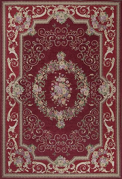 THEKO Teppich »Flomi Florentina«, rechteckig, 4 mm Höhe, Flachgewebe, Orien günstig online kaufen
