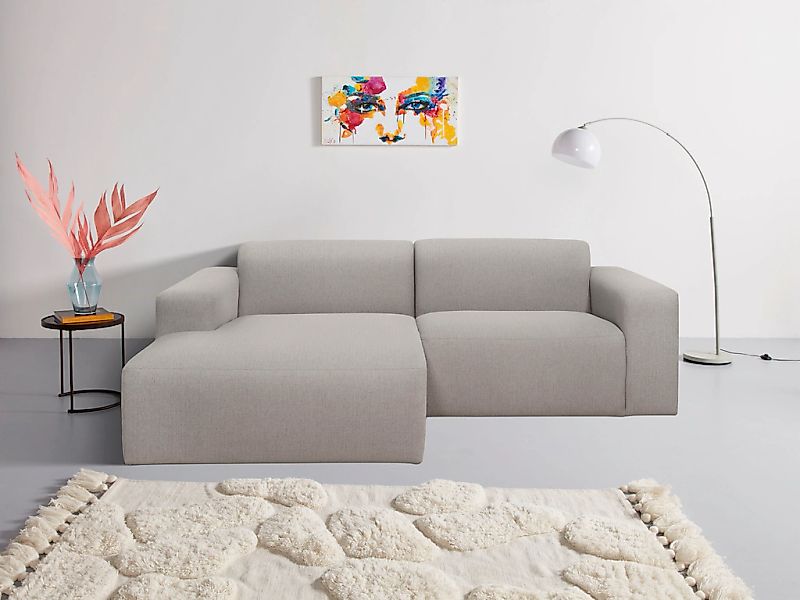 INOSIGN Ecksofa "Koa,228cm, L-Form, Modulsofa, Webstoff, Cord", Designsofa, günstig online kaufen
