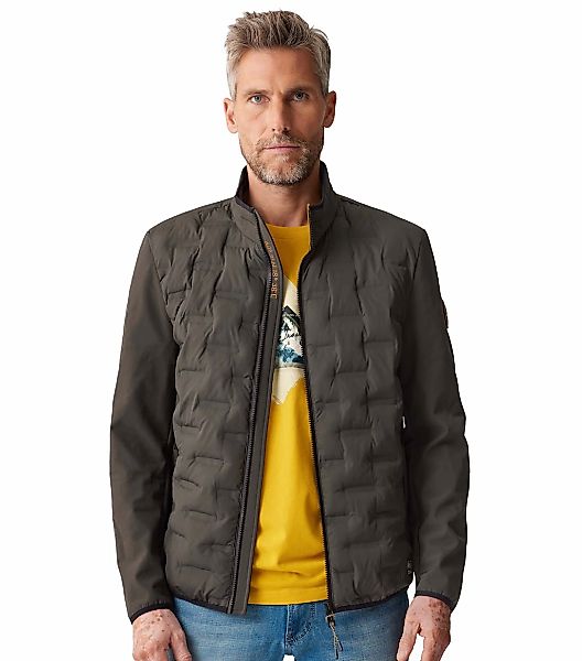 CASAMODA Langjacke "CASAMODA Materialmixjacke uni" günstig online kaufen