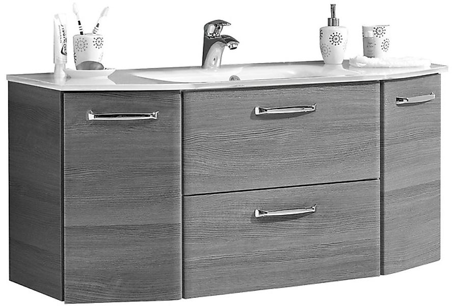 Saphir Waschtisch »Quickset Waschplatz inkl. Glaswaschtisch, 112 cm breit, günstig online kaufen