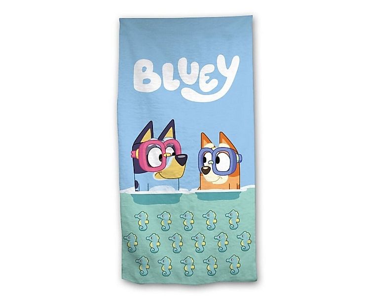 Bluey Badetücher Bluey Strandhandtuch Kinder – Badetuch 70x140cm, 100% Poly günstig online kaufen