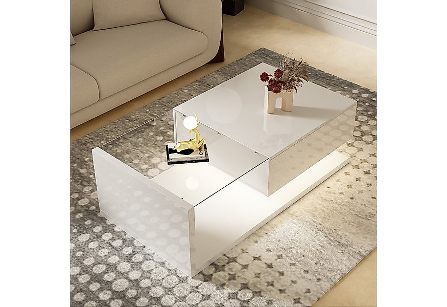 MODFU Couchtisch Beistelltische (Wohnzimmertisch, 1-St., 105*55*32,5cm), mi günstig online kaufen