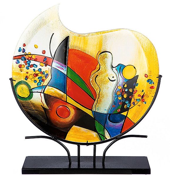 Casablanca by Gilde Tischvase »Silhouette, Dekovase«, (1 St.), Vase aus Gla günstig online kaufen