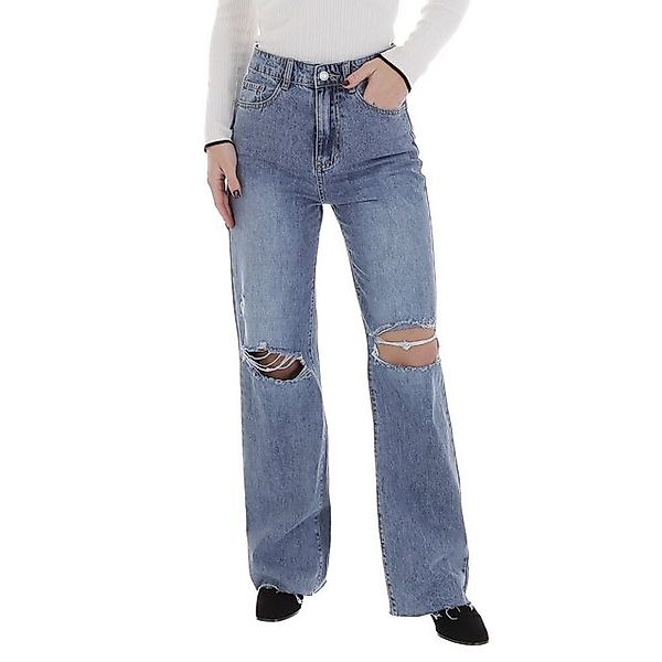 Ital-Design Destroyed-Jeans Damen Freizeit (87543211) Destroyed-Look günstig online kaufen
