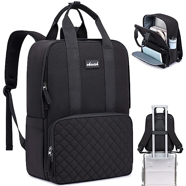 OKWISH Laptoprucksack Rucksäcke Schulrucksack Reiserucksack (Großzügiger günstig online kaufen
