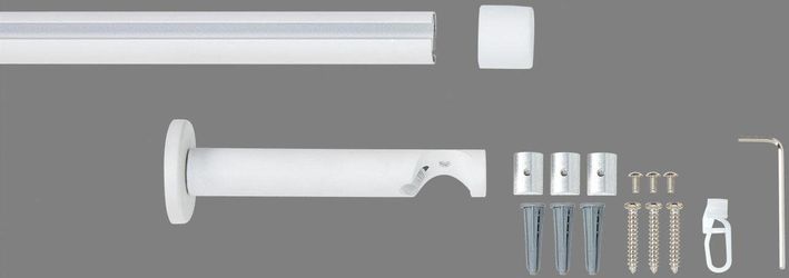 Good Life Innenlaufschiene "Gorra" Ø 20 mm 1 läufig-läufig Fixmaß günstig online kaufen