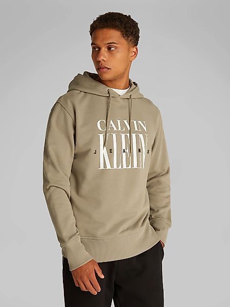 Calvin Klein Jeans Hoodie "SERIF FONT GRAPHIC HOODIE", mit großem Logodruck günstig online kaufen