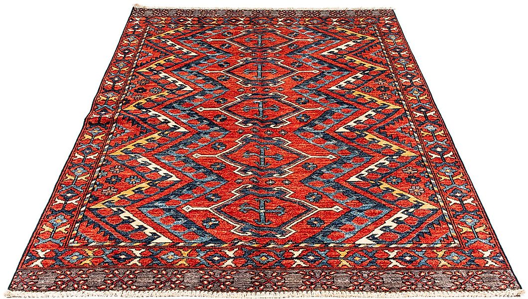 morgenland Orientteppich »Afghan - 182 x 118 cm - mehrfarbig«, rechteckig, günstig online kaufen