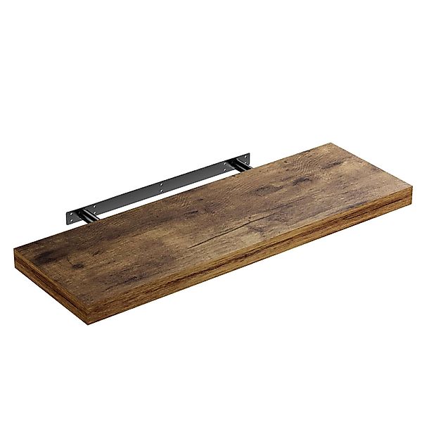 Casaria Wandboard, Dunkle Eiche Hängeregal mit günstig online kaufen