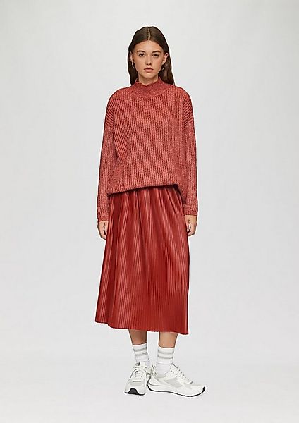 QS Maxirock Rock Rock mit Plisséefalten günstig online kaufen