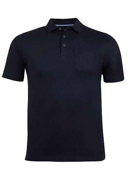 Hajo Poloshirt 20083-609 Flachstrickkragen mit 3-er günstig online kaufen