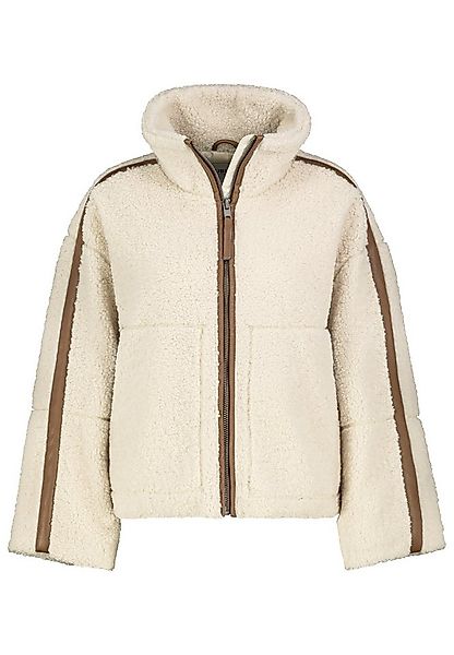 SUBLEVEL Winterjacke Damen Sherpa Teddyfleecejacke Oversize mit Stehkragen günstig online kaufen