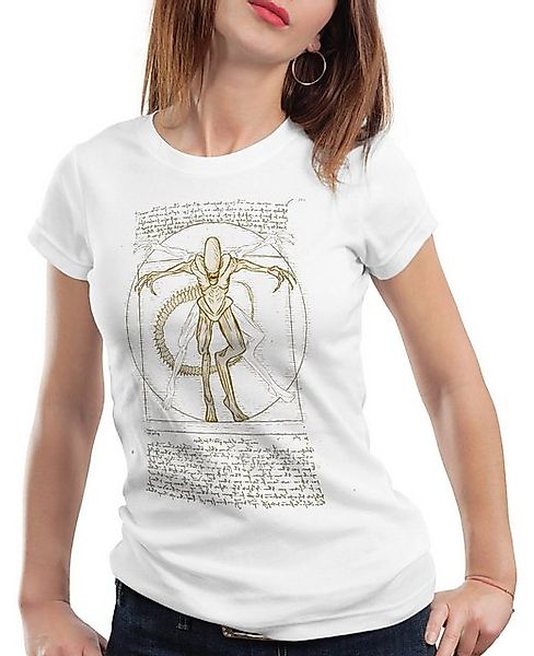 style3 T-Shirt Vitruvianischer Xenomorph ripley kino alien kino günstig online kaufen