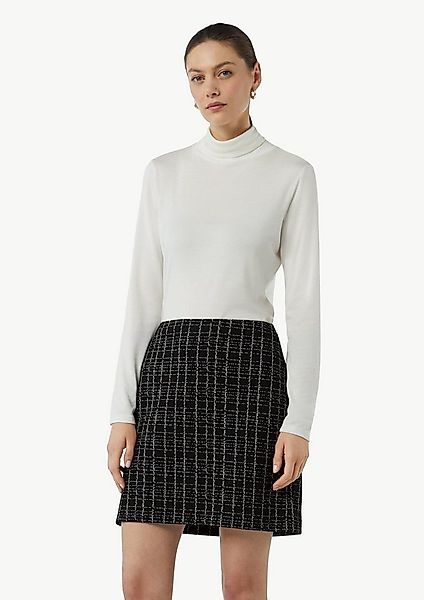 comma Minirock Rock Kurzer Rock in Bouclé Jersey günstig online kaufen