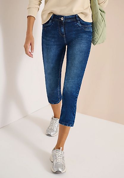 Cecil 3/4-Jeans "Style Scarlett" Slim Leg Jeans mit Stretch günstig online kaufen