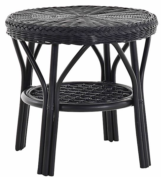 Krines Home Wohnzimmertisch Rattan Beistelltisch Rund günstig online kaufen