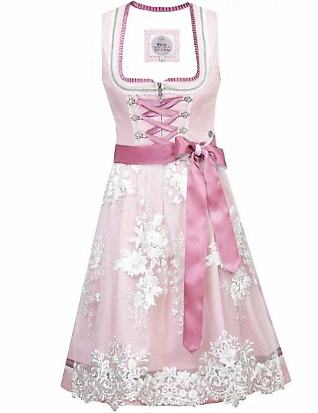 MarJo Dirndl Trachten Kleid 'Scarlett' Spitzenschürze 596658 günstig online kaufen